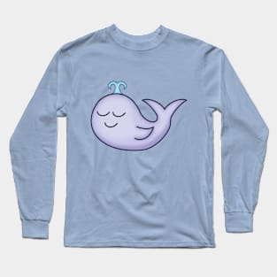 Happy Whale Long Sleeve T-Shirt